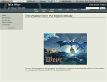 Tablet Screenshot of ista-weyr.wikidot.com