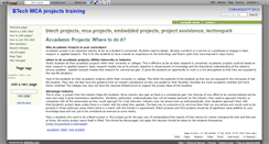 Desktop Screenshot of btech-mca-projects.wikidot.com