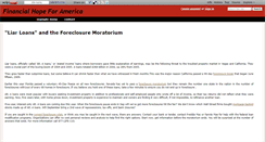 Desktop Screenshot of financialhopeforamerica.wikidot.com