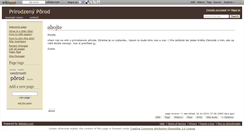 Desktop Screenshot of prirodzenyporod.wikidot.com