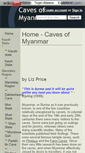 Mobile Screenshot of myanmarcaves.wikidot.com