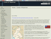 Tablet Screenshot of myanmarcaves.wikidot.com