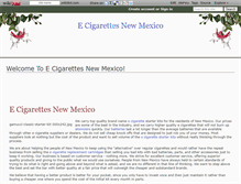 Tablet Screenshot of ecigarettesnewmexico.wikidot.com