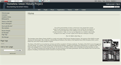 Desktop Screenshot of homelessunion.wikidot.com