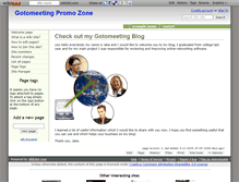 Tablet Screenshot of gotomeetingpromocode.wikidot.com