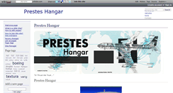 Desktop Screenshot of presteshangar.wikidot.com