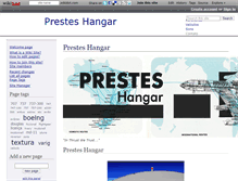 Tablet Screenshot of presteshangar.wikidot.com