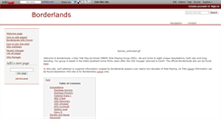 Desktop Screenshot of borderlands.wikidot.com