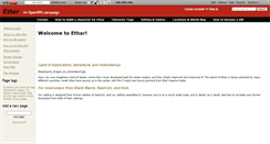 Desktop Screenshot of ethar-dnd.wikidot.com