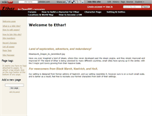 Tablet Screenshot of ethar-dnd.wikidot.com