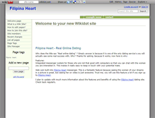 Tablet Screenshot of filipinaheart.wikidot.com