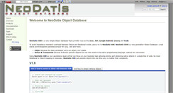 Desktop Screenshot of neodatis.wikidot.com