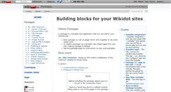 Desktop Screenshot of packages.wikidot.com