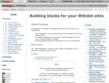 Tablet Screenshot of packages.wikidot.com