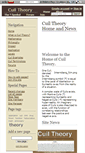 Mobile Screenshot of cuiltheory.wikidot.com