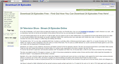 Desktop Screenshot of download24episodes.wikidot.com
