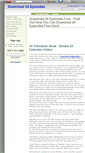 Mobile Screenshot of download24episodes.wikidot.com