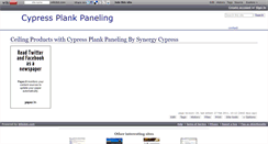 Desktop Screenshot of cypress-plank-paneling.wikidot.com