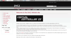Desktop Screenshot of dvc2.wikidot.com