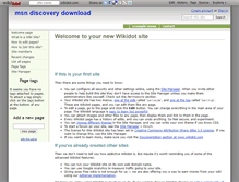 Tablet Screenshot of msn-discovery-download.wikidot.com