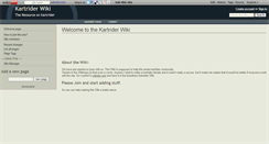 Desktop Screenshot of kartrider.wikidot.com