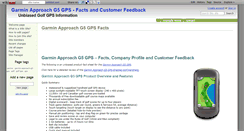 Desktop Screenshot of garminapproachg5gps.wikidot.com