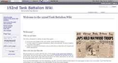 Desktop Screenshot of 192nd.wikidot.com