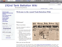 Tablet Screenshot of 192nd.wikidot.com