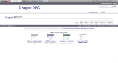 Desktop Screenshot of dragonrpg.wikidot.com