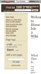 Mobile Screenshot of horseisle2.wikidot.com