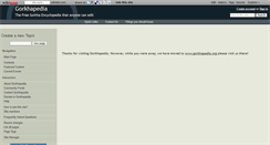 Desktop Screenshot of gorkhapedia.wikidot.com