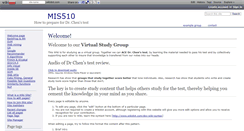 Desktop Screenshot of mis510.wikidot.com