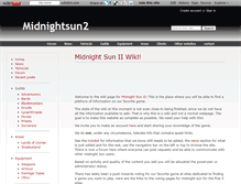 Tablet Screenshot of midnightsun2.wikidot.com