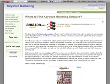 Tablet Screenshot of keywordmarketing.wikidot.com