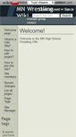 Mobile Screenshot of mnwrestling.wikidot.com