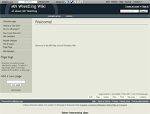 Tablet Screenshot of mnwrestling.wikidot.com