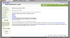 Desktop Screenshot of boswiki.wikidot.com