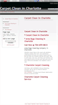 Mobile Screenshot of carpetcleanincharlotte.wikidot.com
