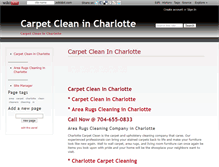 Tablet Screenshot of carpetcleanincharlotte.wikidot.com