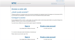 Desktop Screenshot of ntic.wikidot.com
