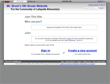 Tablet Screenshot of mrdrumsclass.wikidot.com