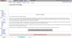 Desktop Screenshot of lycee-wiki.wikidot.com