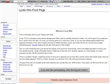 Tablet Screenshot of lycee-wiki.wikidot.com