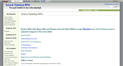 Desktop Screenshot of anica.wikidot.com