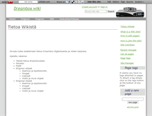 Tablet Screenshot of dreambox.wikidot.com
