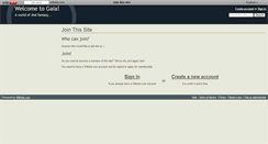 Desktop Screenshot of gaiarpg.wikidot.com