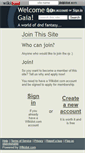 Mobile Screenshot of gaiarpg.wikidot.com