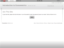Tablet Screenshot of econ4261fall2010.wikidot.com