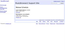 Tablet Screenshot of musicbrowser2.wikidot.com