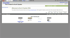 Desktop Screenshot of 4csystem.wikidot.com